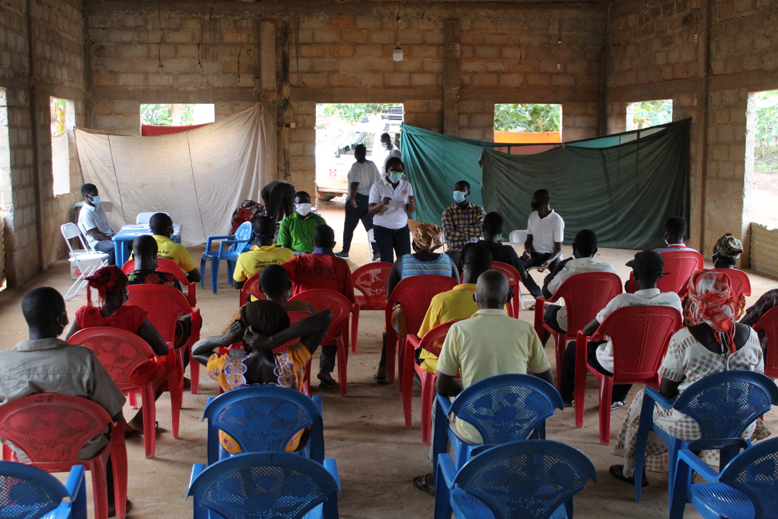 Explaining research procedures to potential study participants. This helps these individuals to make informed decision as to whether or not they will want to take part in the study.