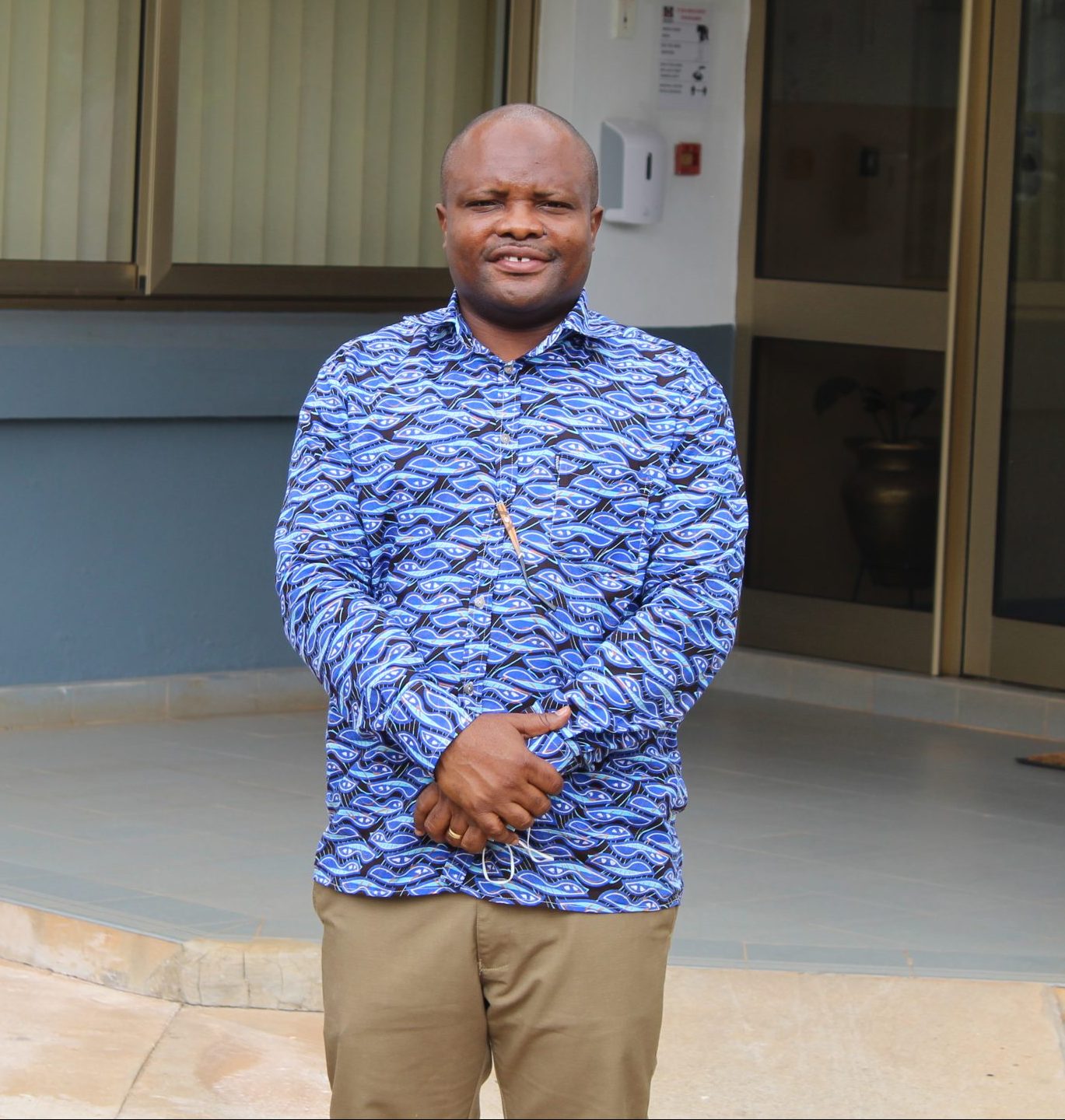 Carl Kwame Adoku, the Local Trial Monitor for the ASTAWOL project