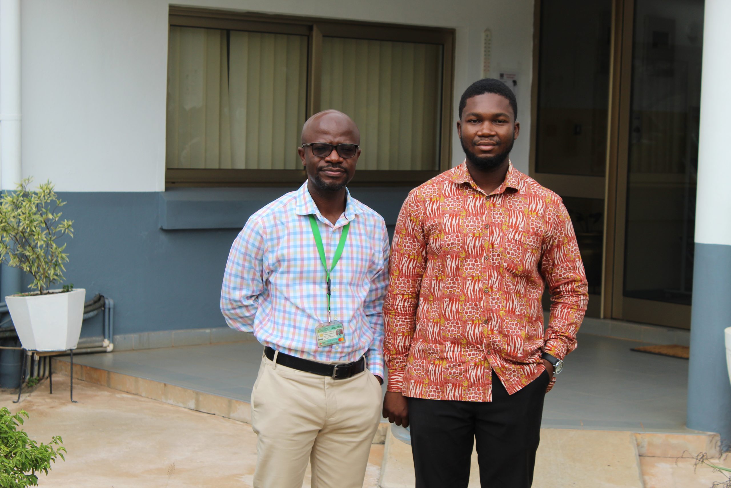 Trial Clinicians for ASTAWOL study: Dr Nana Kwame Ayisi-Boateng (left) and Dr Emmanuel Ababio Agyemang (right) 