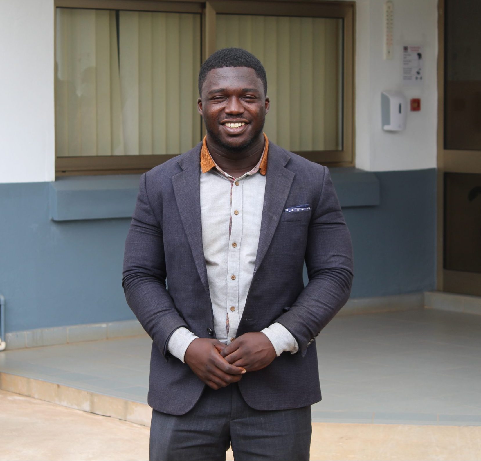 Derrick Boateng Kontoh, the Trial Pharmacist for the ASTAWOL project