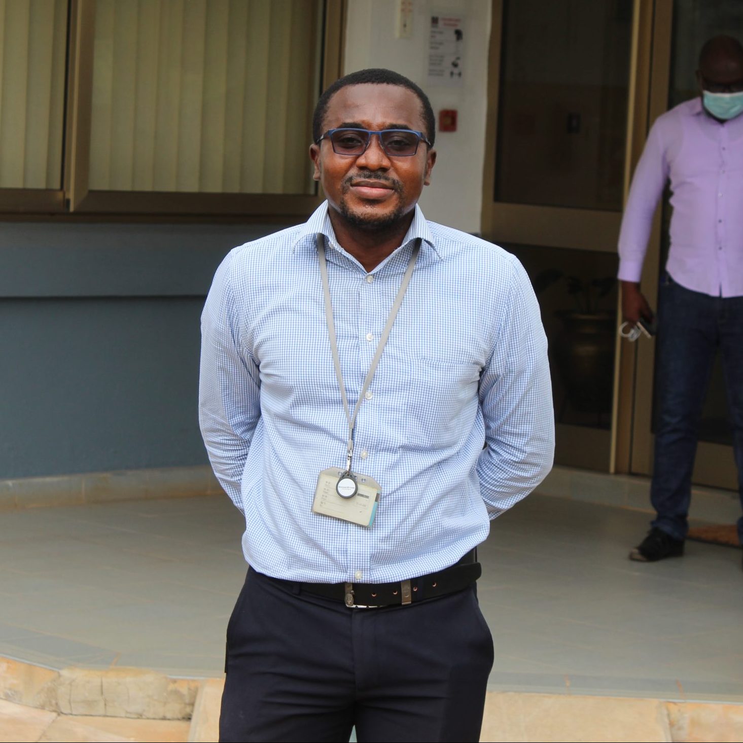 Dr Jubin Osei-Mensah, the Project Manager for the Filariasis project