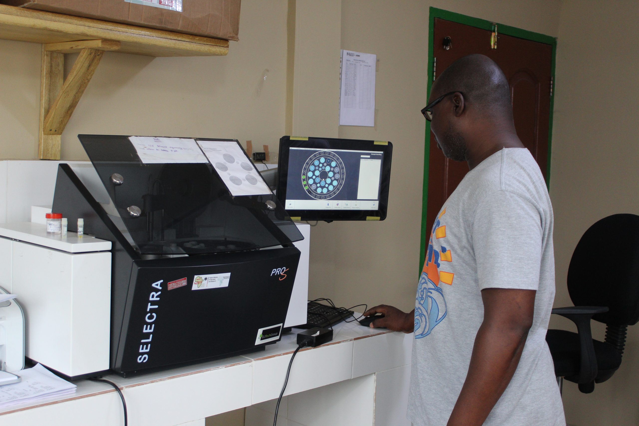 Running the Biochemistry tests on the study participants’ samples to select those who meet the inclusion criteria for the ASTAWOL project.