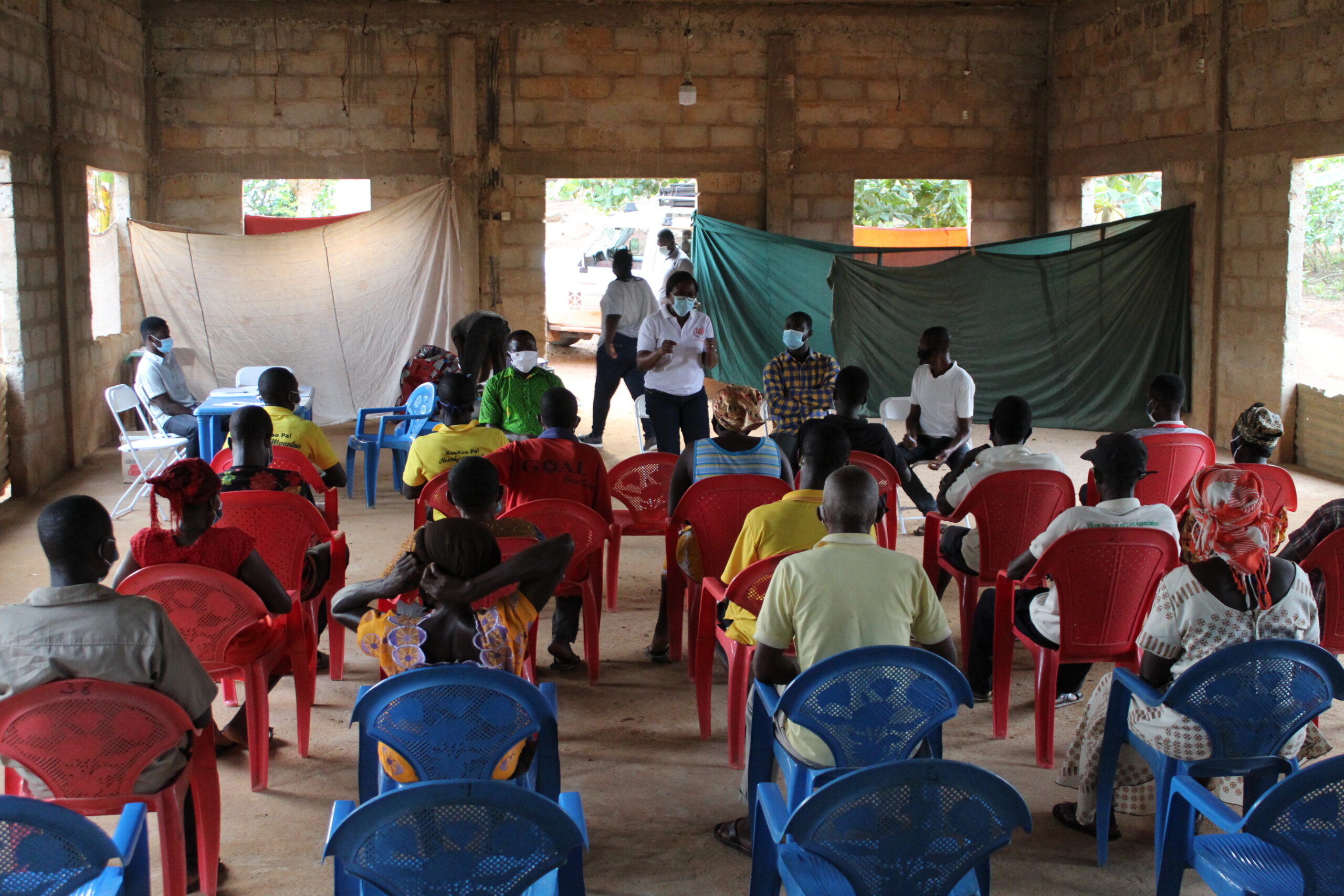 Explaining research procedures to potential study participants. This helps these individuals to make informed decision as to whether or not they will want to take part in the study.